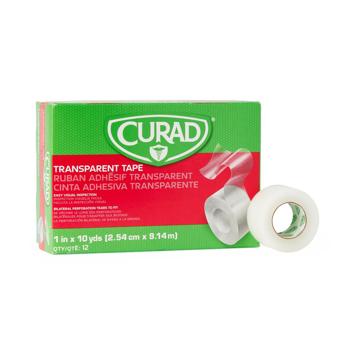 CURAD Transparent Adhesive Plastic Tape - BeHope