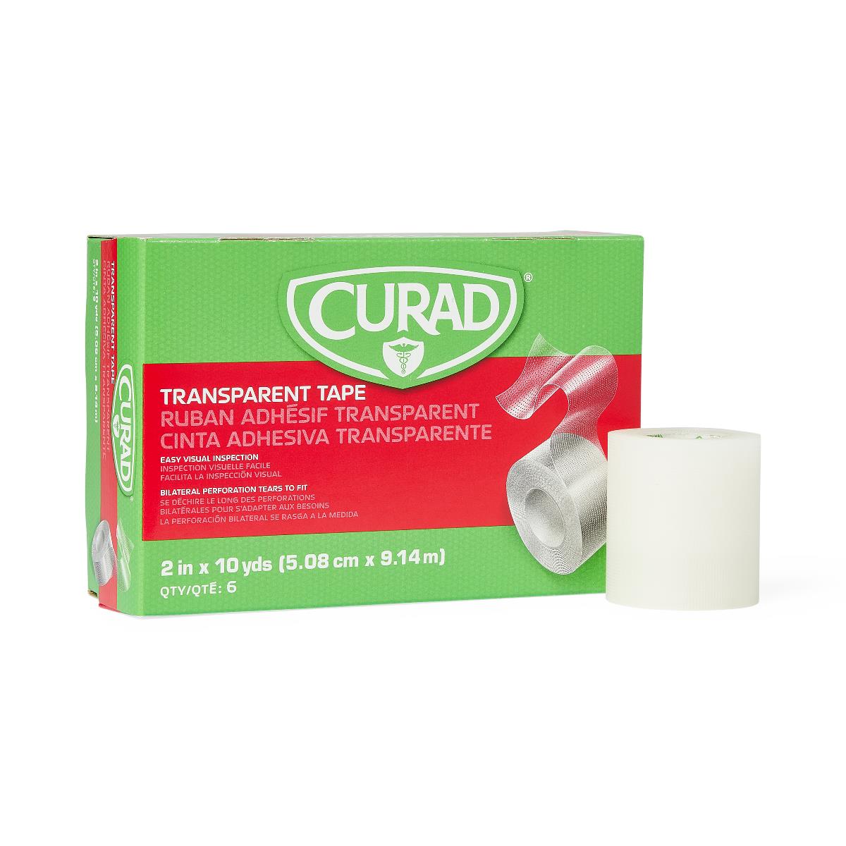 CURAD Transparent Adhesive Plastic Tape - BeHope