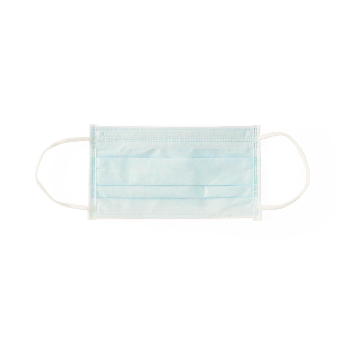 Medline ASTM L1 Proc. Face Mask with Anti-Fog Strip and Ear Loops