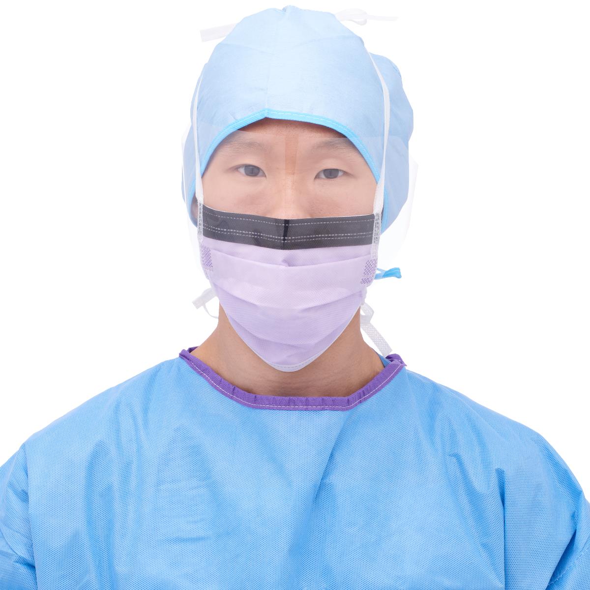 ASTM Level 3 Surgical Face Masks with Eye Shield - BeHope