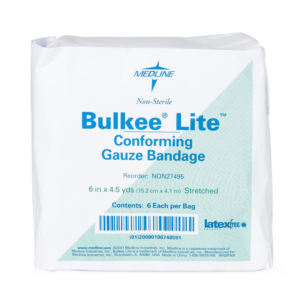 Bulkee Lite Nonsterile Cotton Conforming Bandages