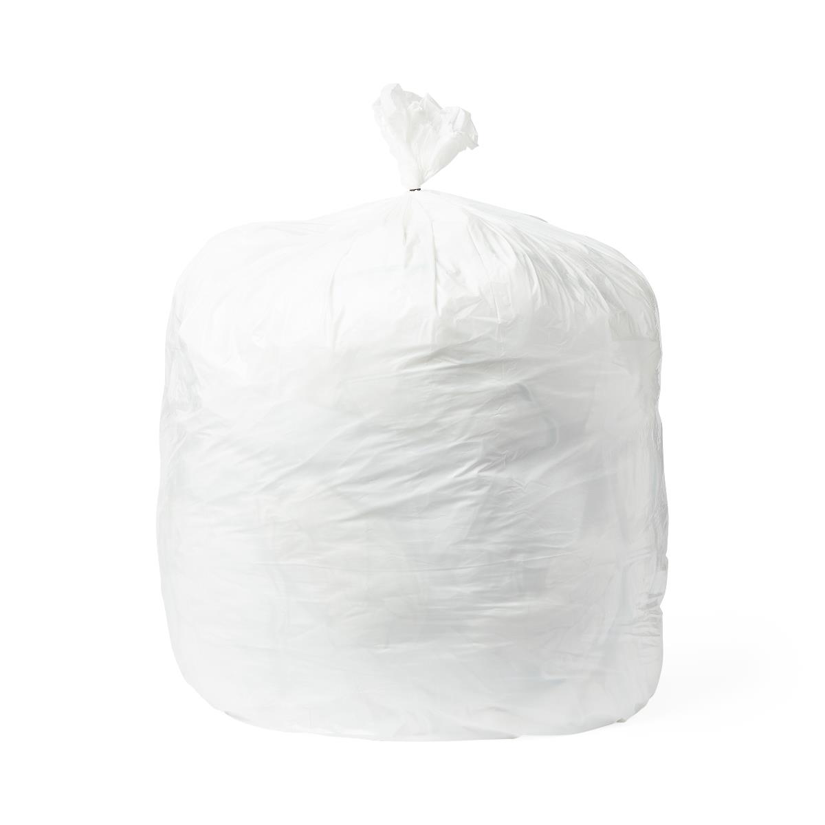 Medline White Low-Density Trash Can Liners - BeHope