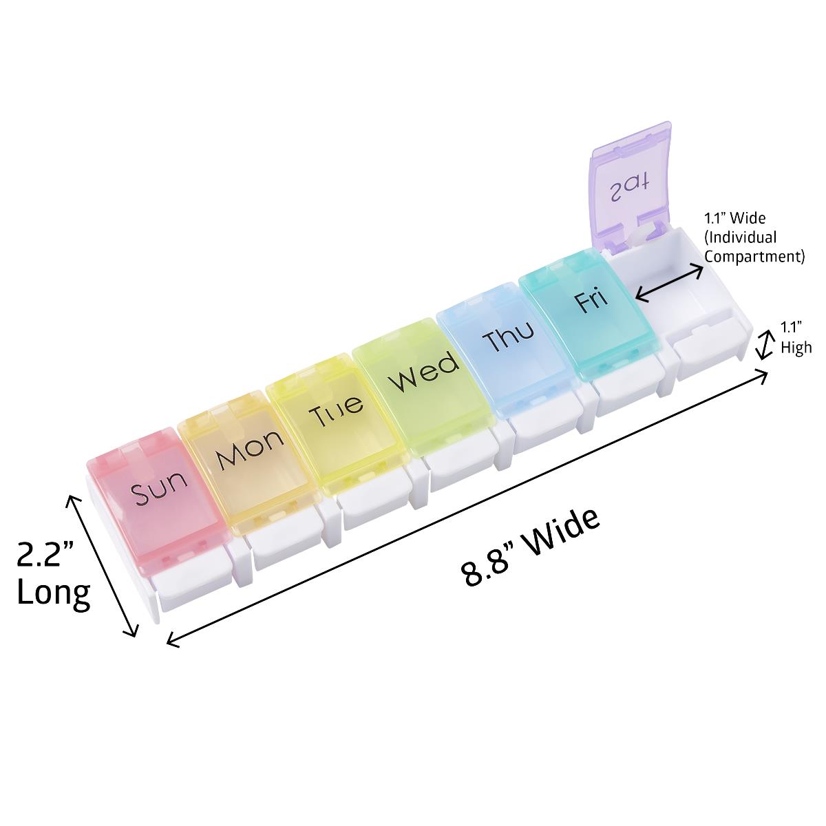 Medline 7-Day Pill Organizers