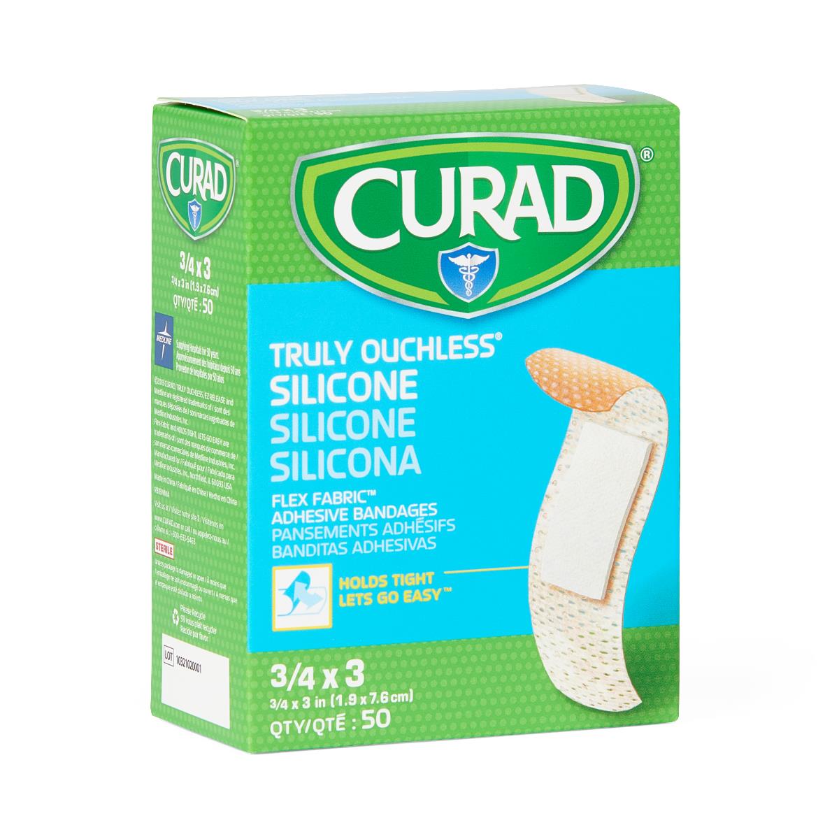 Curad Silicone Adhesive Bandages - BeHope