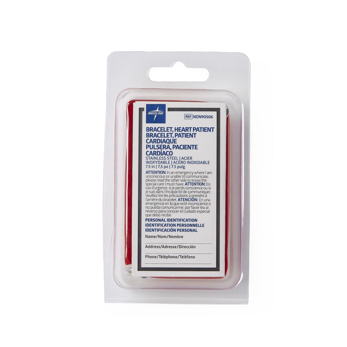 Medline Stainless Steel Medical Alert Bracelets