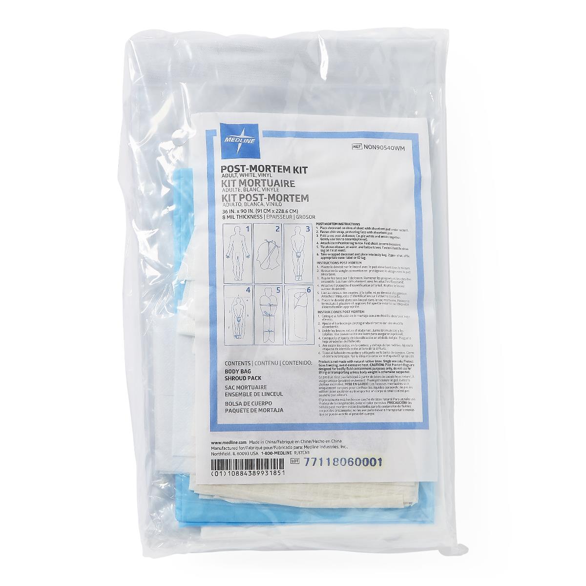 Medline Adult Post-Mortem Kits - BeHope