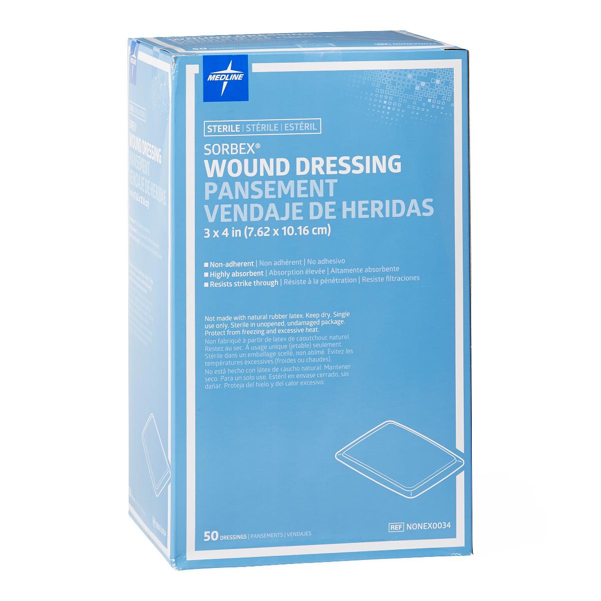 Sorbex Sterile Absorbent Dressings - BeHope