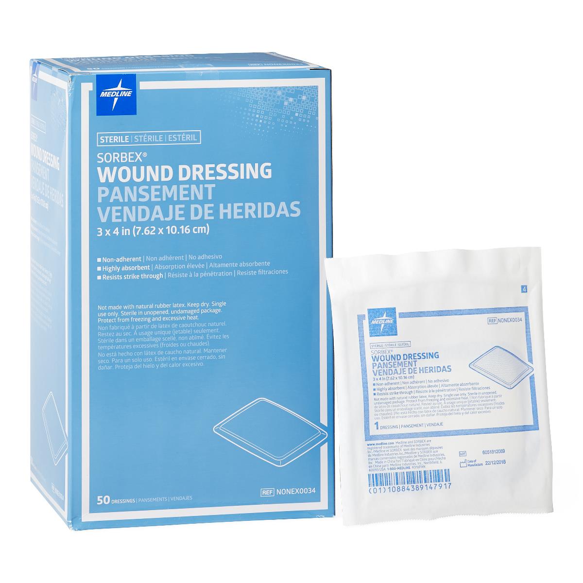 Sorbex Sterile Absorbent Dressings - BeHope