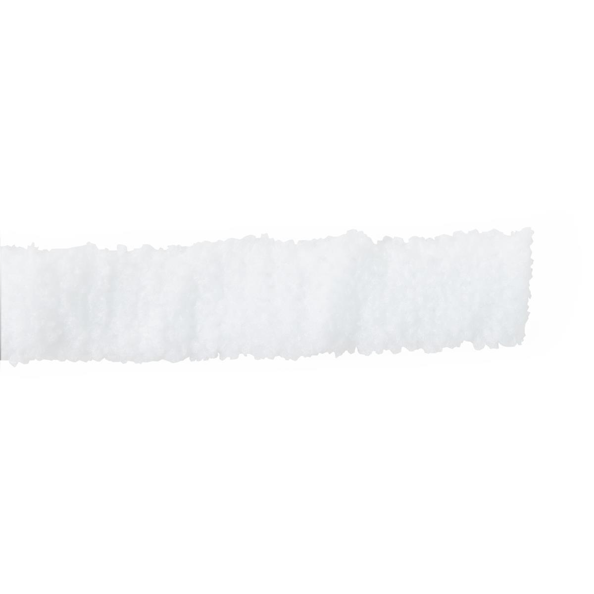 Medline stretch tubular elastic dressing retention net in use on a limb.
