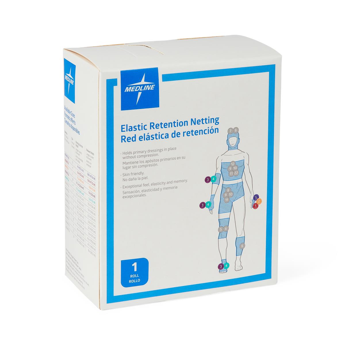 Medline Stretch Tubular Elastic Dressing Retention Nets
