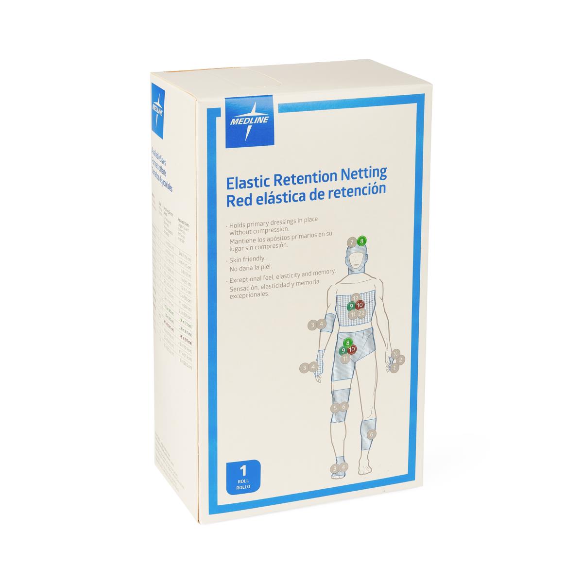 Medline Stretch Tubular Elastic Dressing Retention Nets