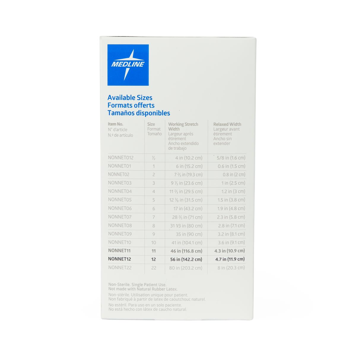 Medline Stretch Tubular Elastic Dressing Retention Nets