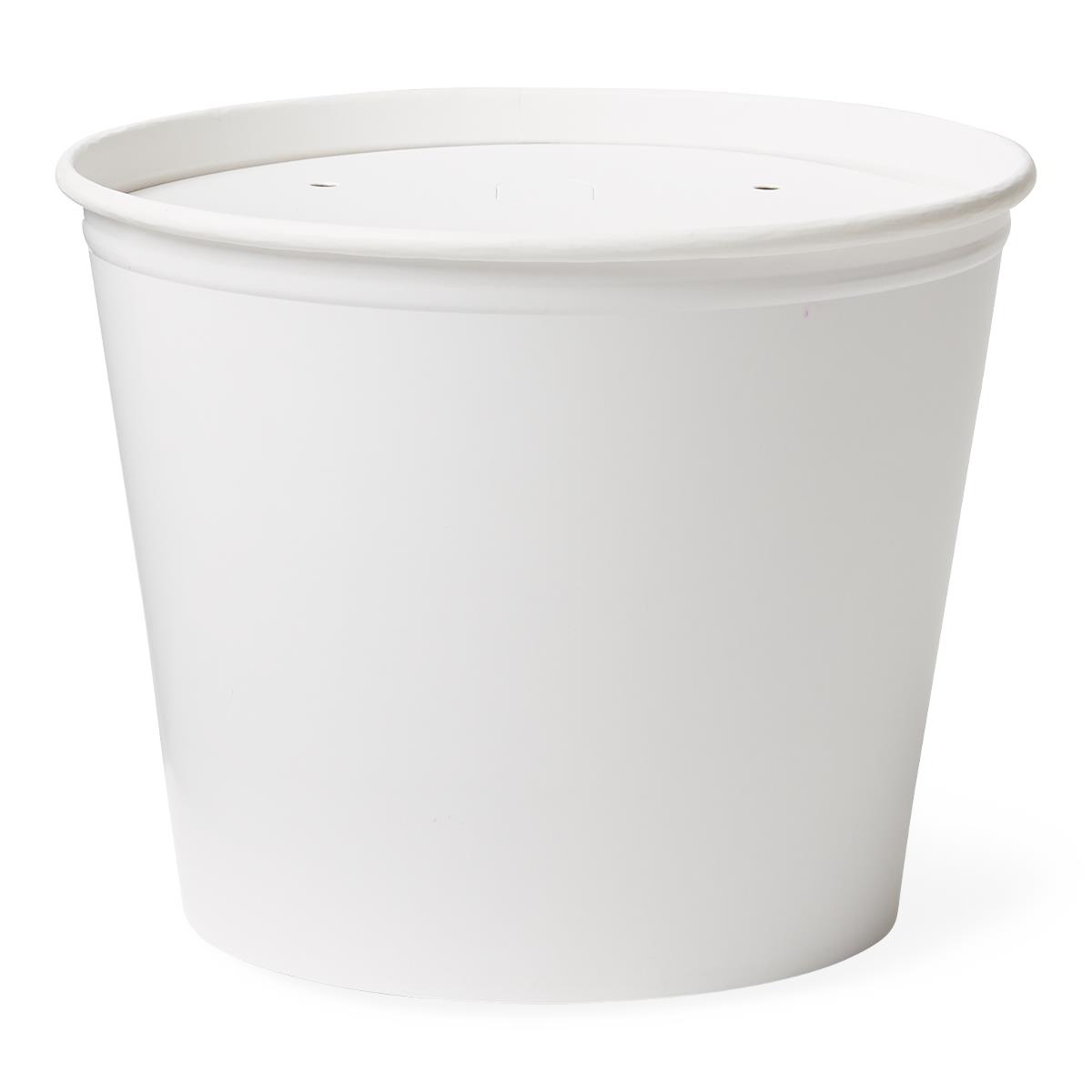 Medline Disposable Paper Bucket and Lid Combos