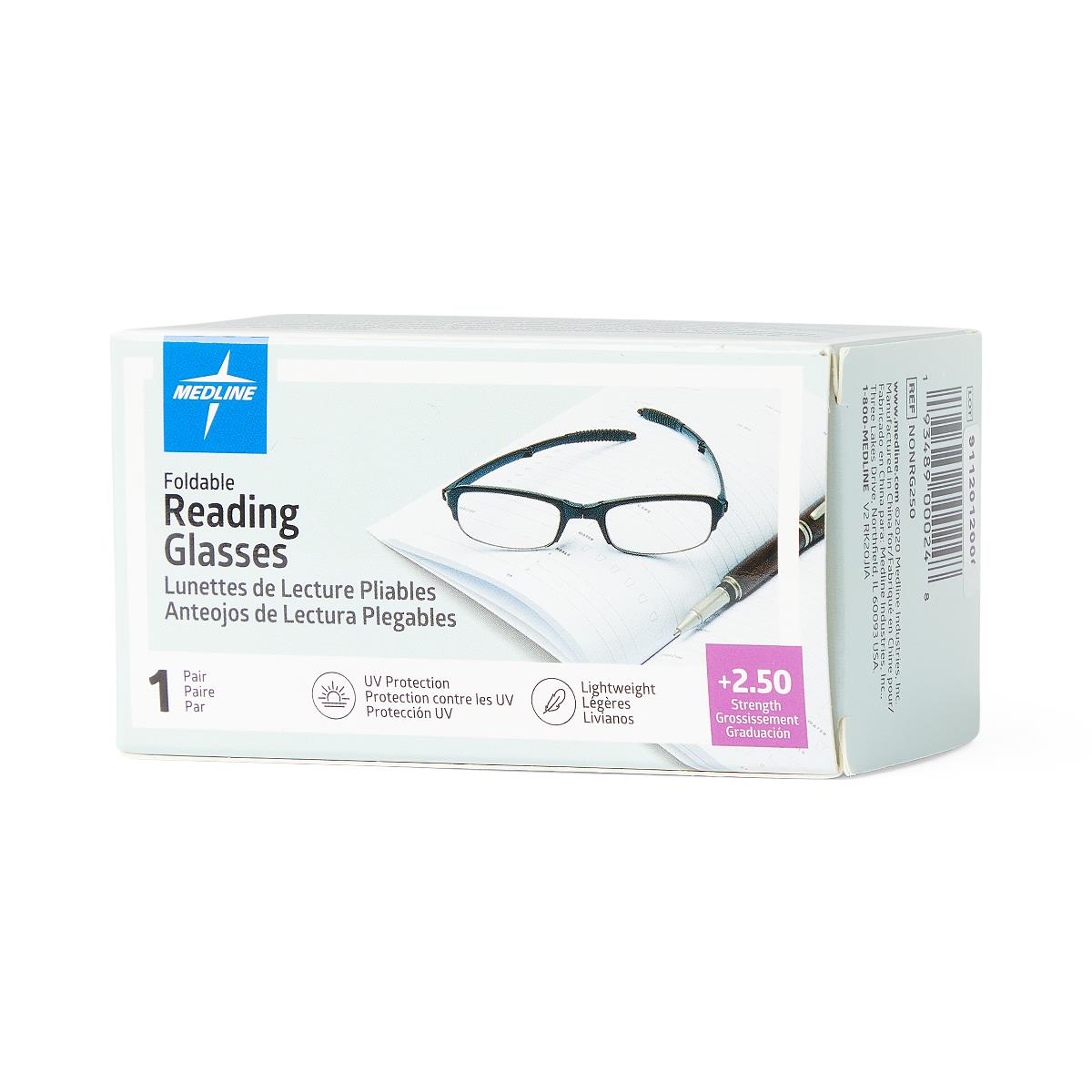 Medline Unisex Reading Glasses