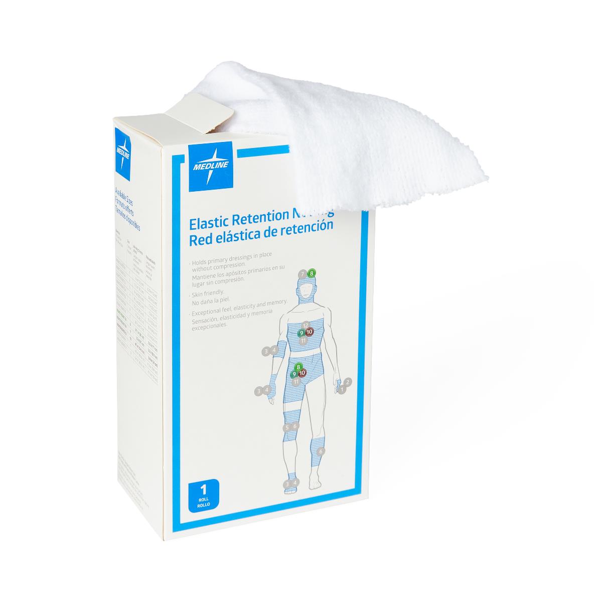 Medline Stretch Tubular Elastic Dressing Retention Nets