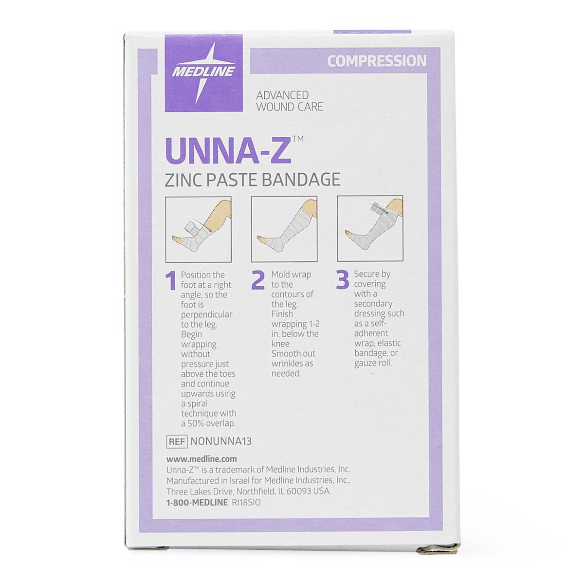 Unna-z Zinc Oxide Compression Bandages - BeHope