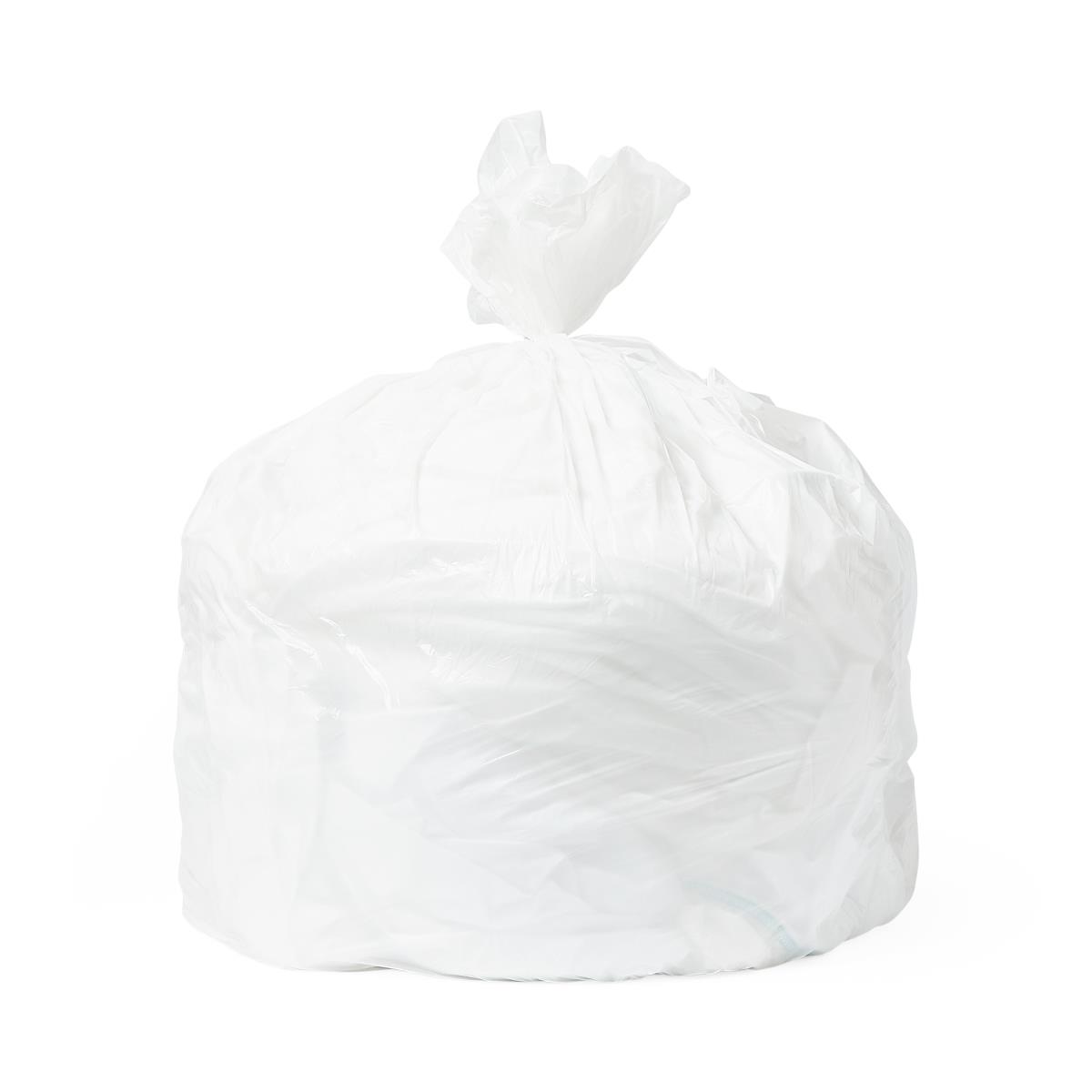 Medline White Low-Density Trash Can Liners - BeHope