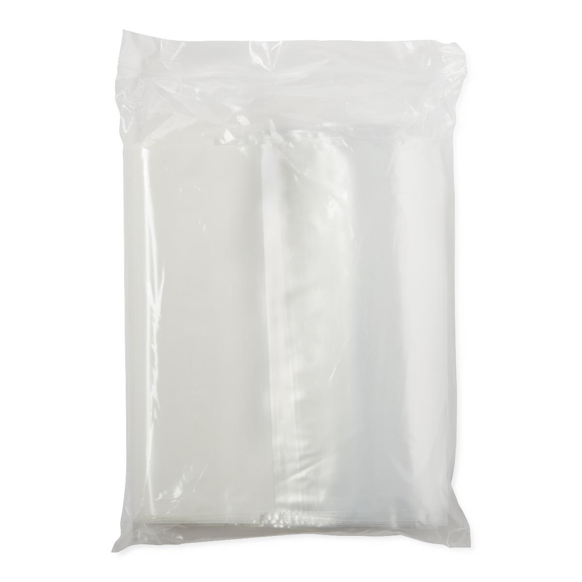 Medline Plastic Zip Closure Bags with White Write-On Block