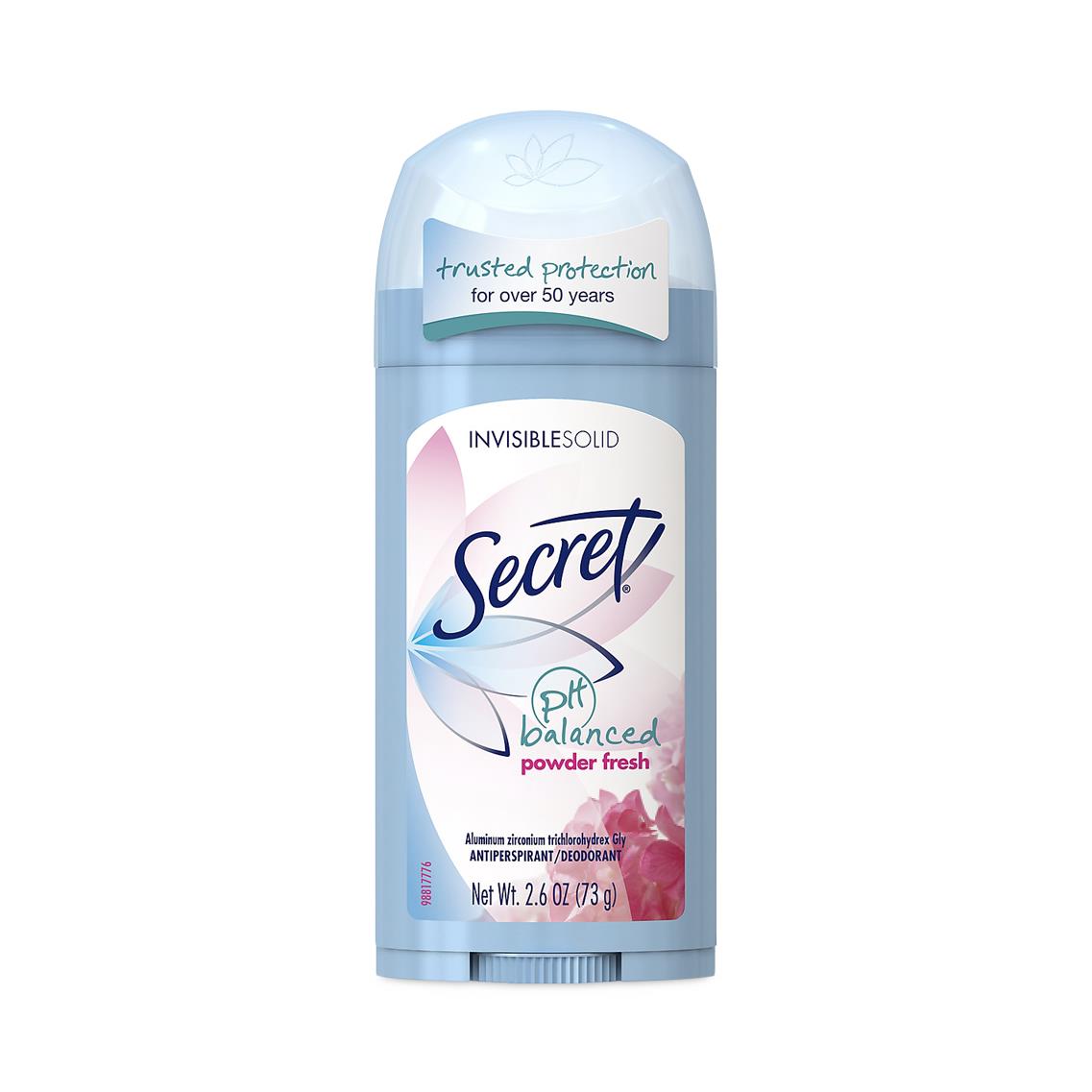 Secret Invisible Solid Antiperspirant/deodorant - BeHope