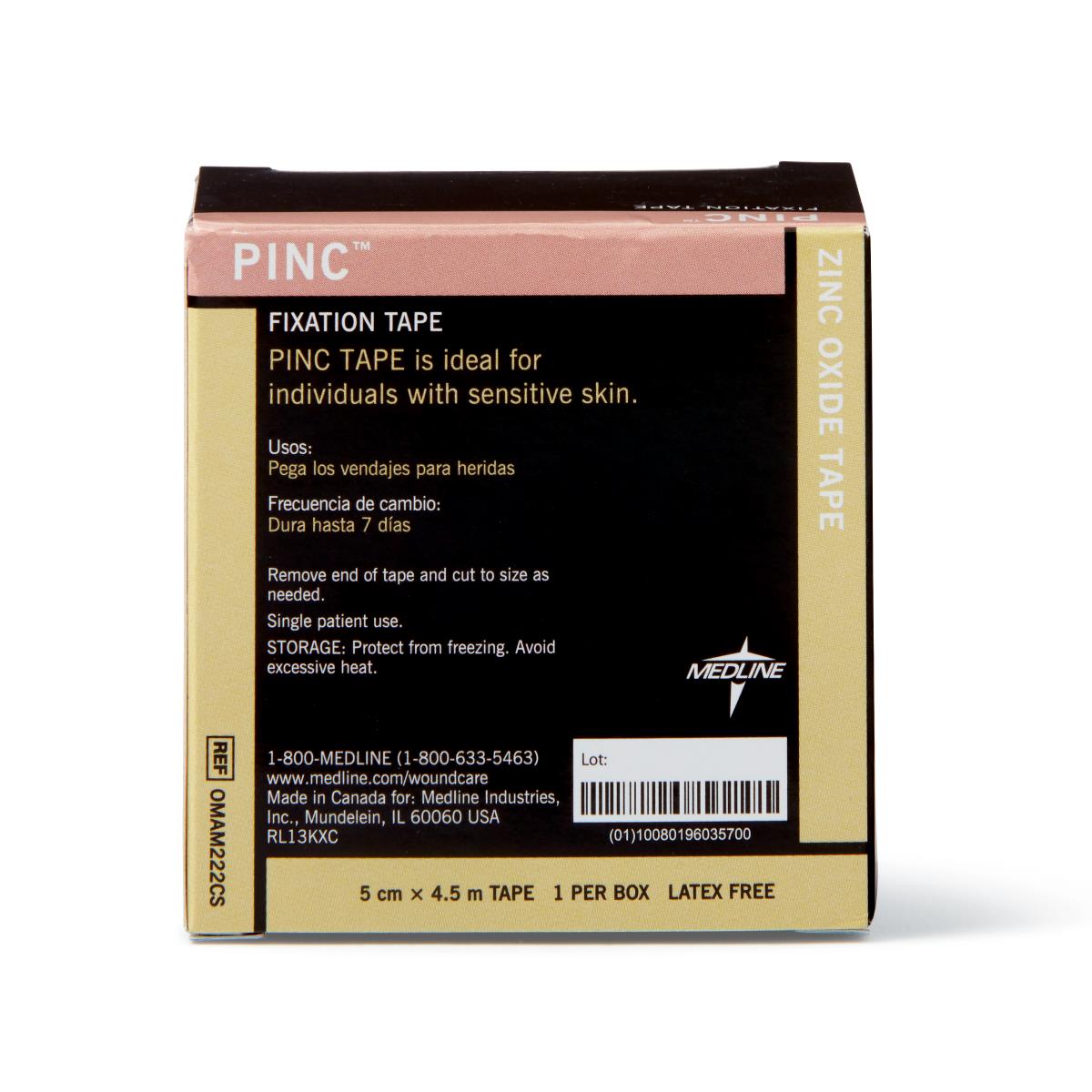 Pinc Zinc Oxide Dressing Fixation Tape - BeHope