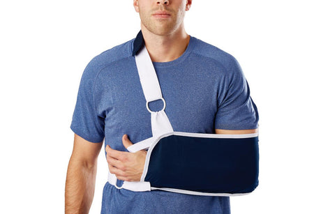 Medline Sling-Style Shoulder Immobilizer with Neck Pad - BeHope