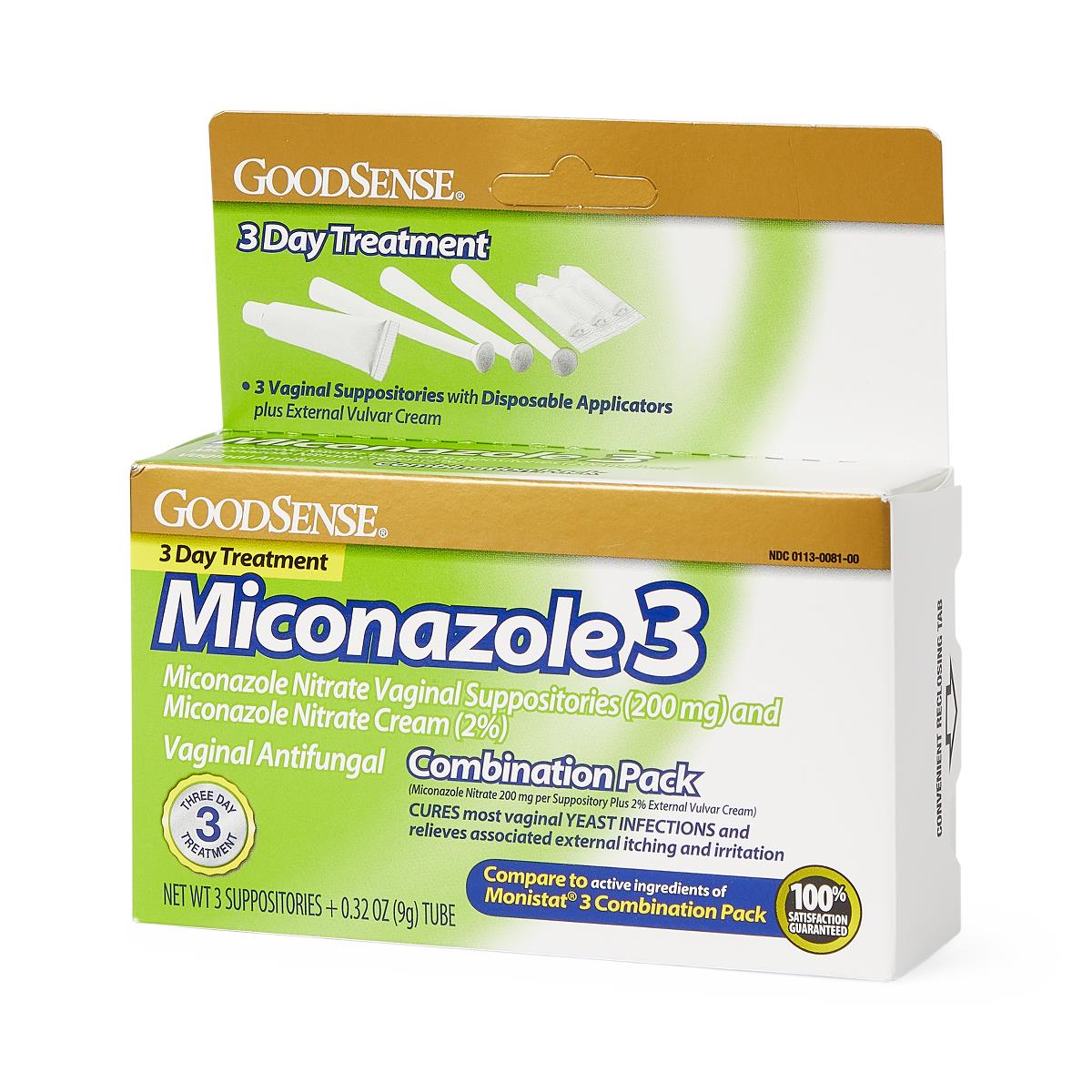 Miconazole Vaginal Suppository And Cream - BeHope