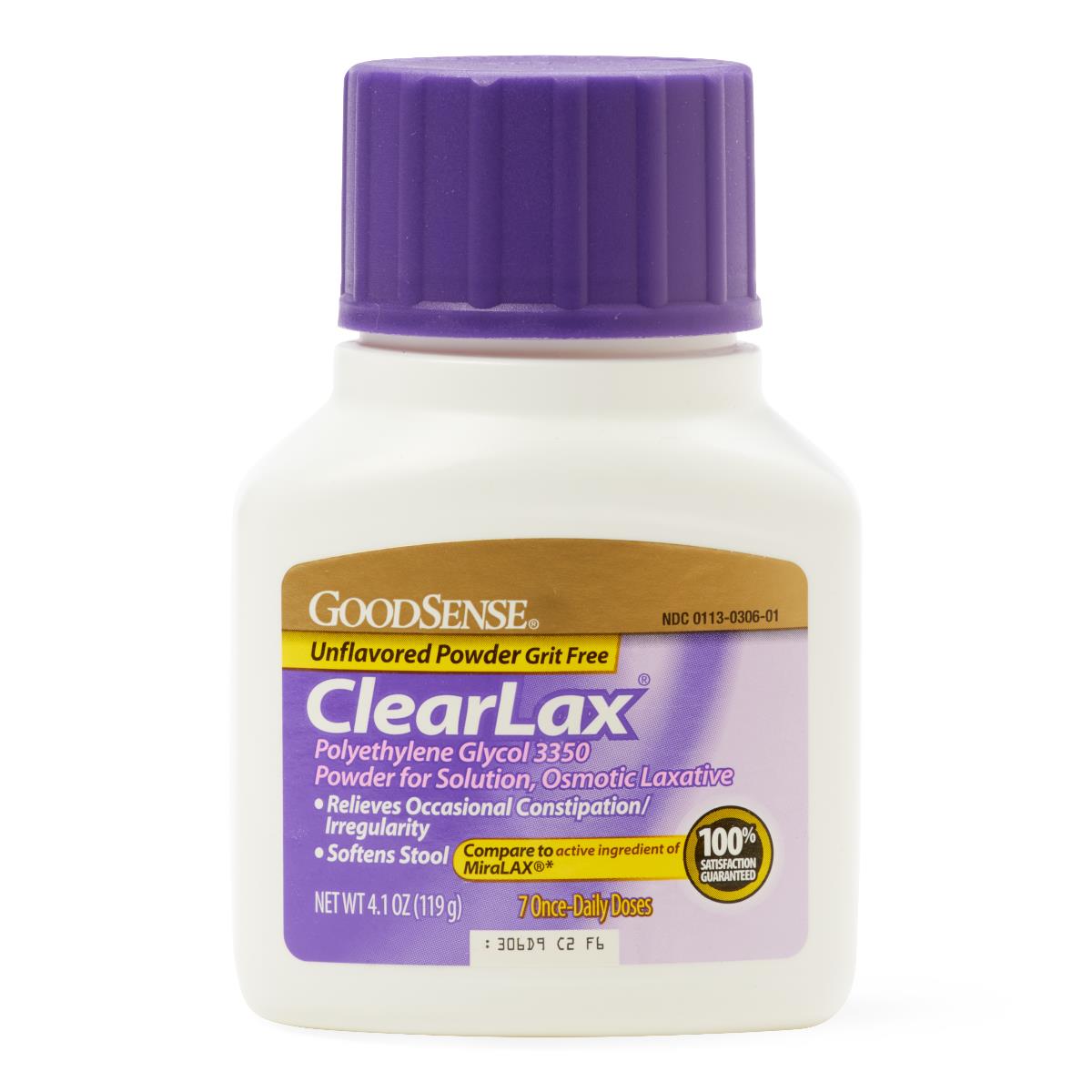 Goodsense Clearlax Polyethylene Glycol Laxative Powder - BeHope