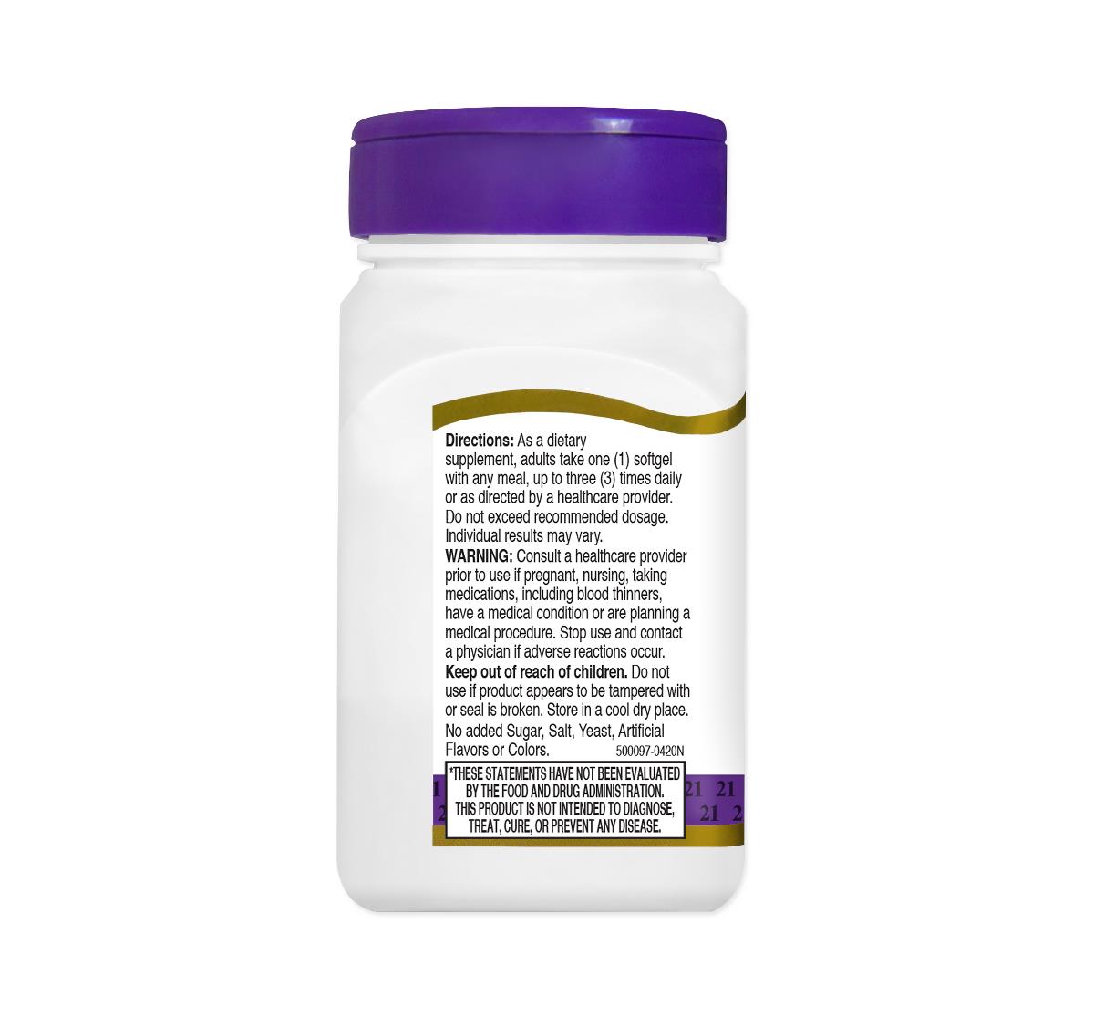 21st Century Fish Oil Softgels