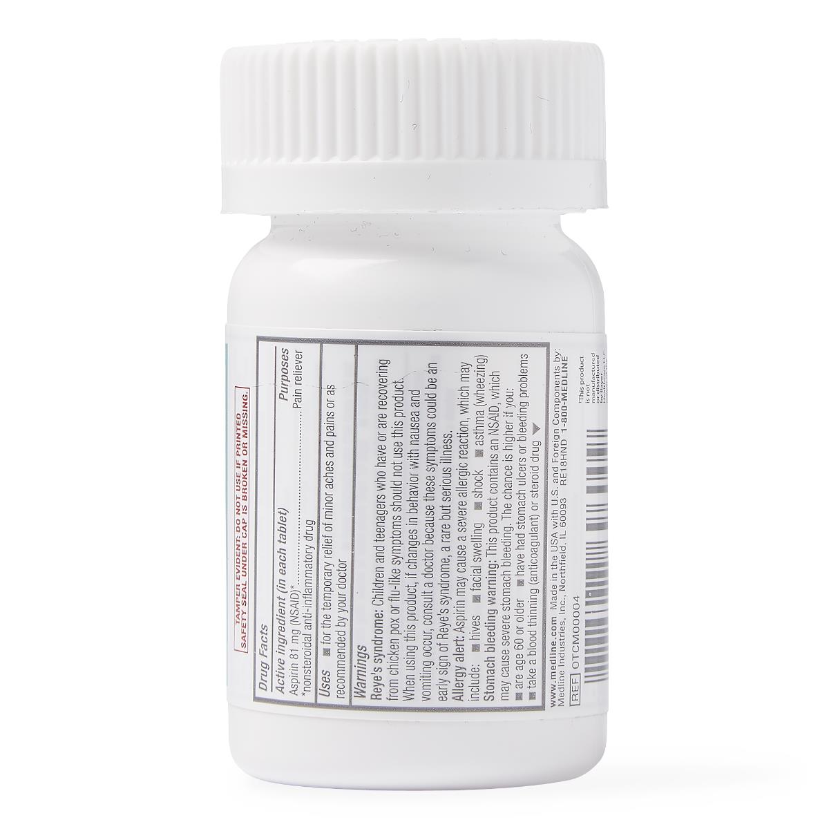 Medline Orange-flavor Chewable Aspirin Tablets - BeHope