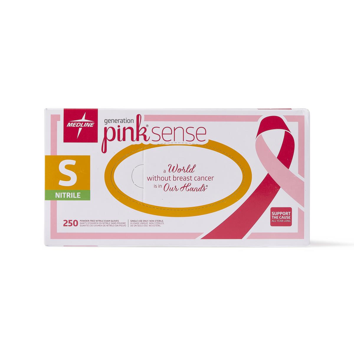 Generation Pink Sense Powder-Free Nitrile Exam Gloves