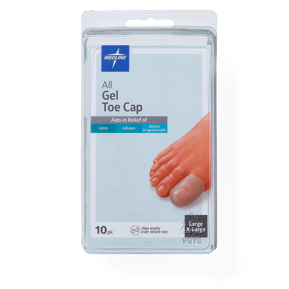 Medline Gel Toe Caps
