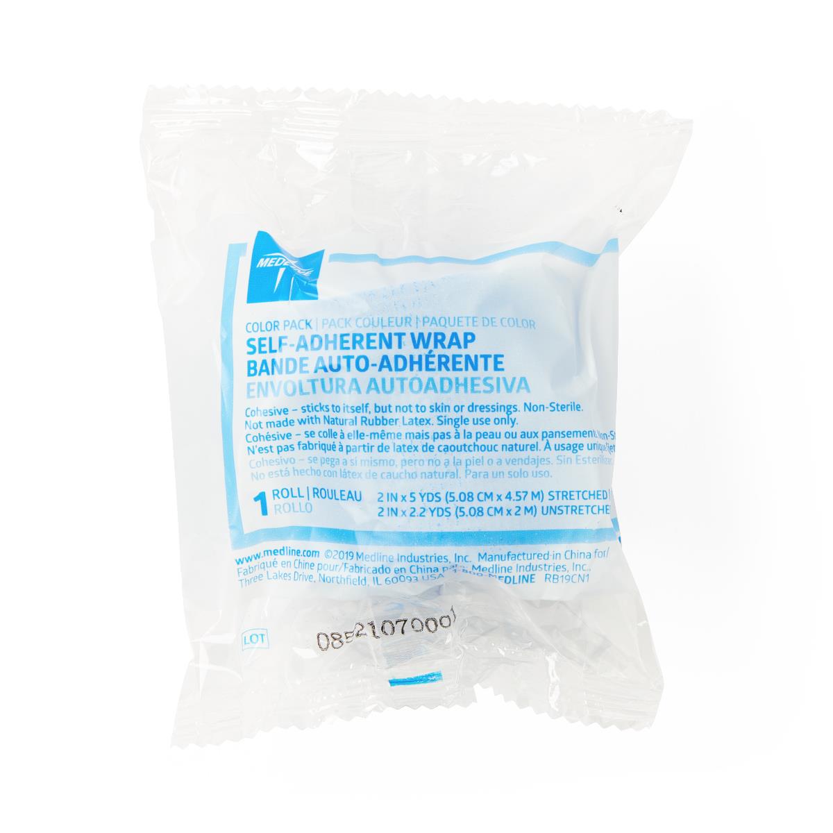 Medline Nonsterile Self-Adherent Wrap Color Packs - BeHope
