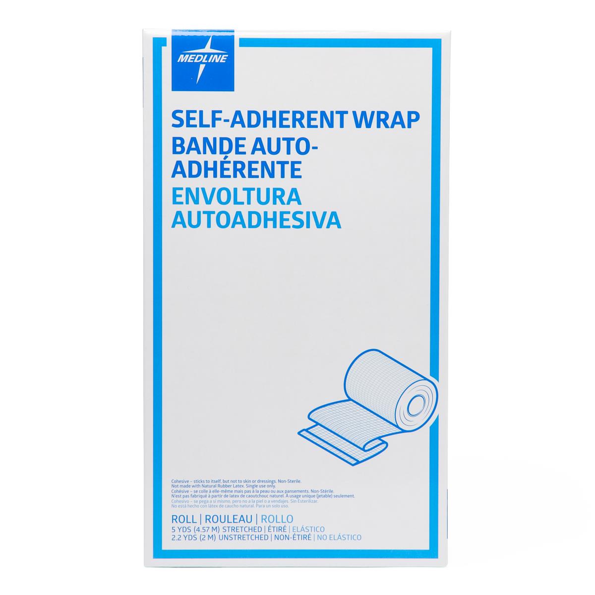 Medline Nonsterile Self-Adherent Wrap