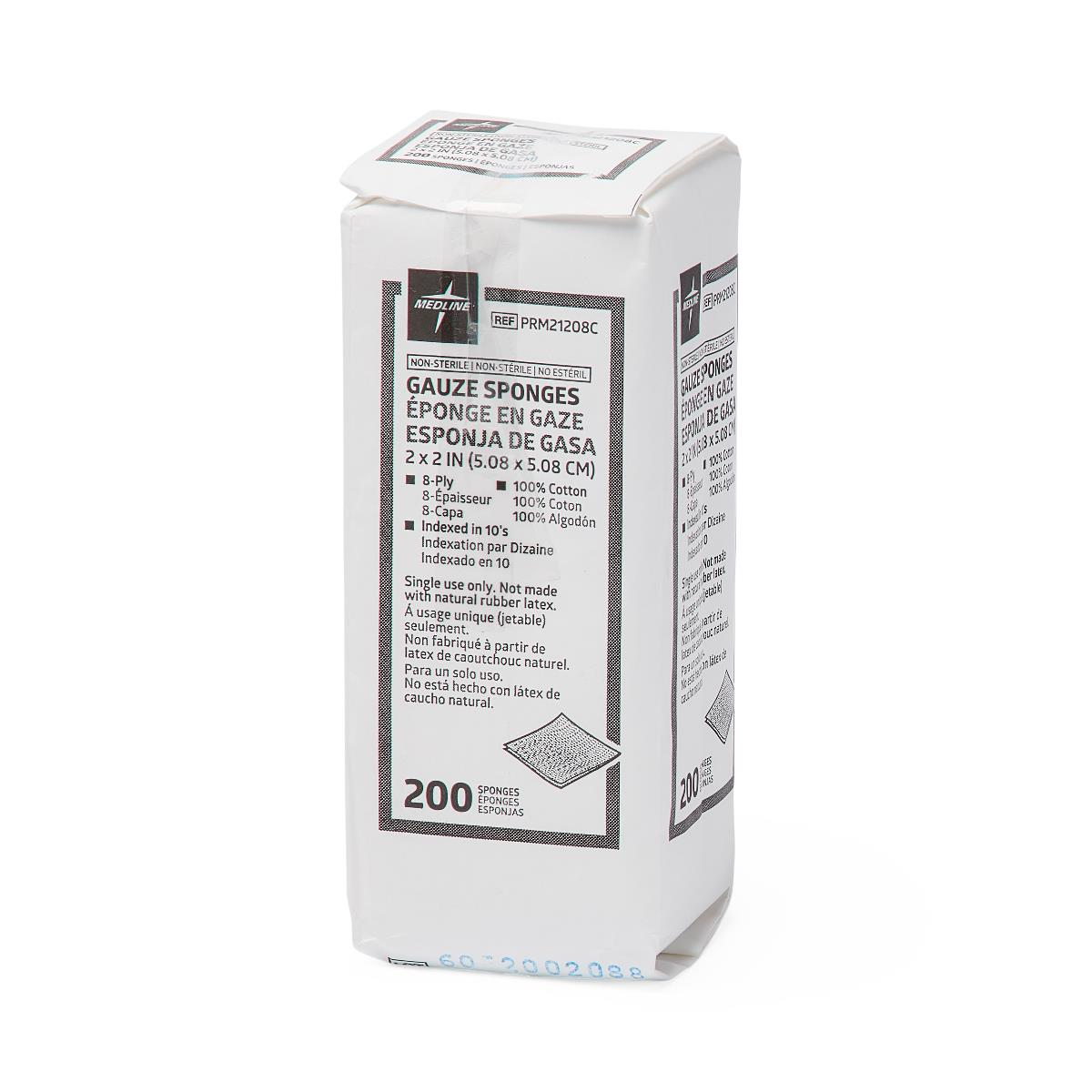 Medline Cotton Woven Gauze Sponges