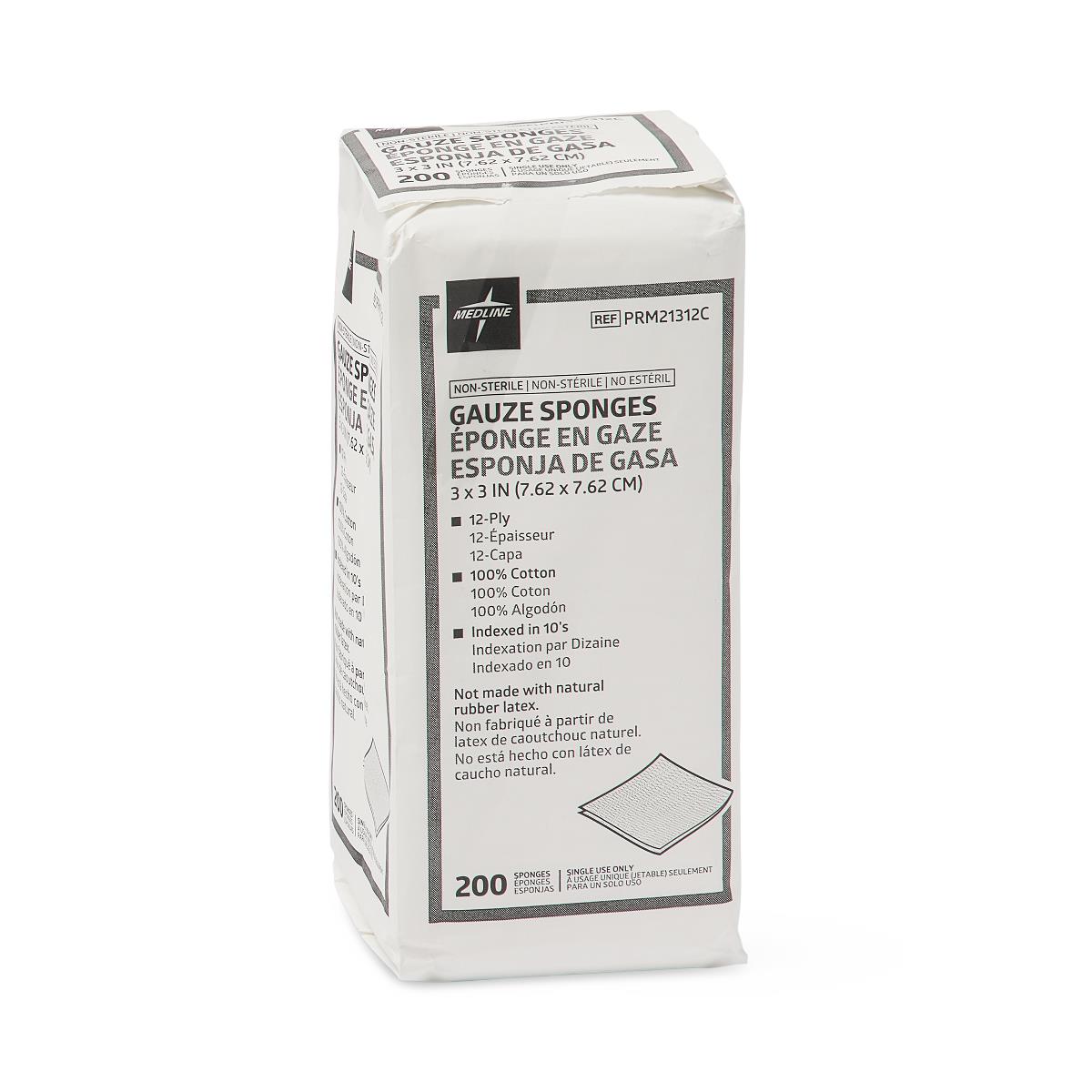Medline Cotton Woven Gauze Sponges - BeHope