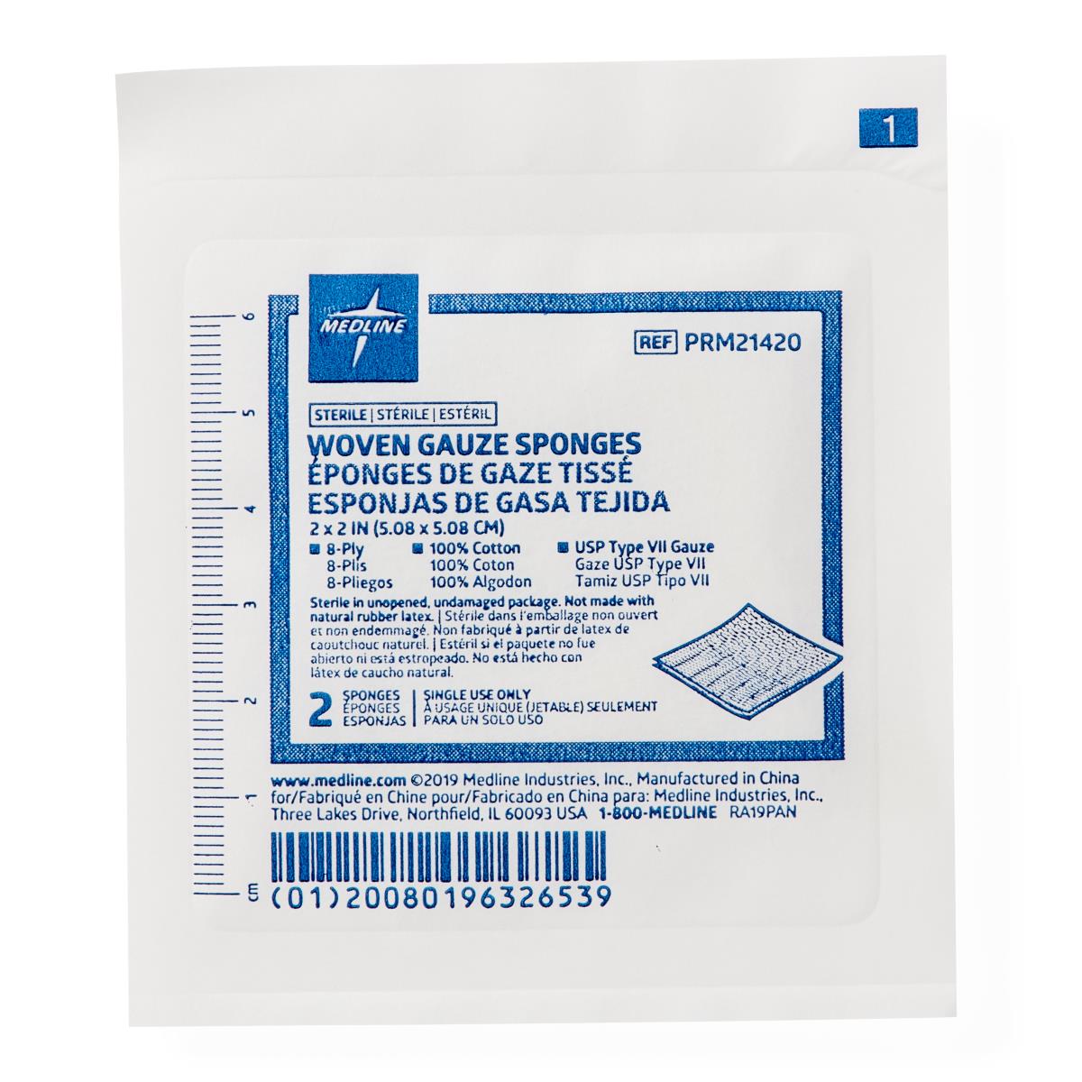 Medline Woven Sterile Gauze Sponges