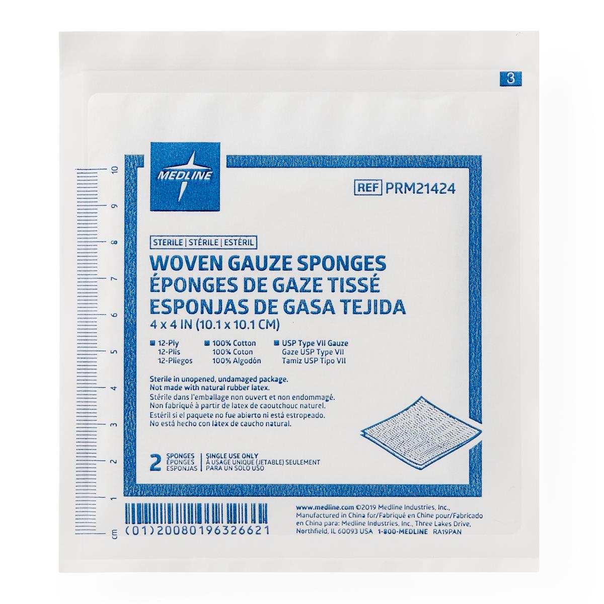 Medline Woven Sterile Gauze Sponges