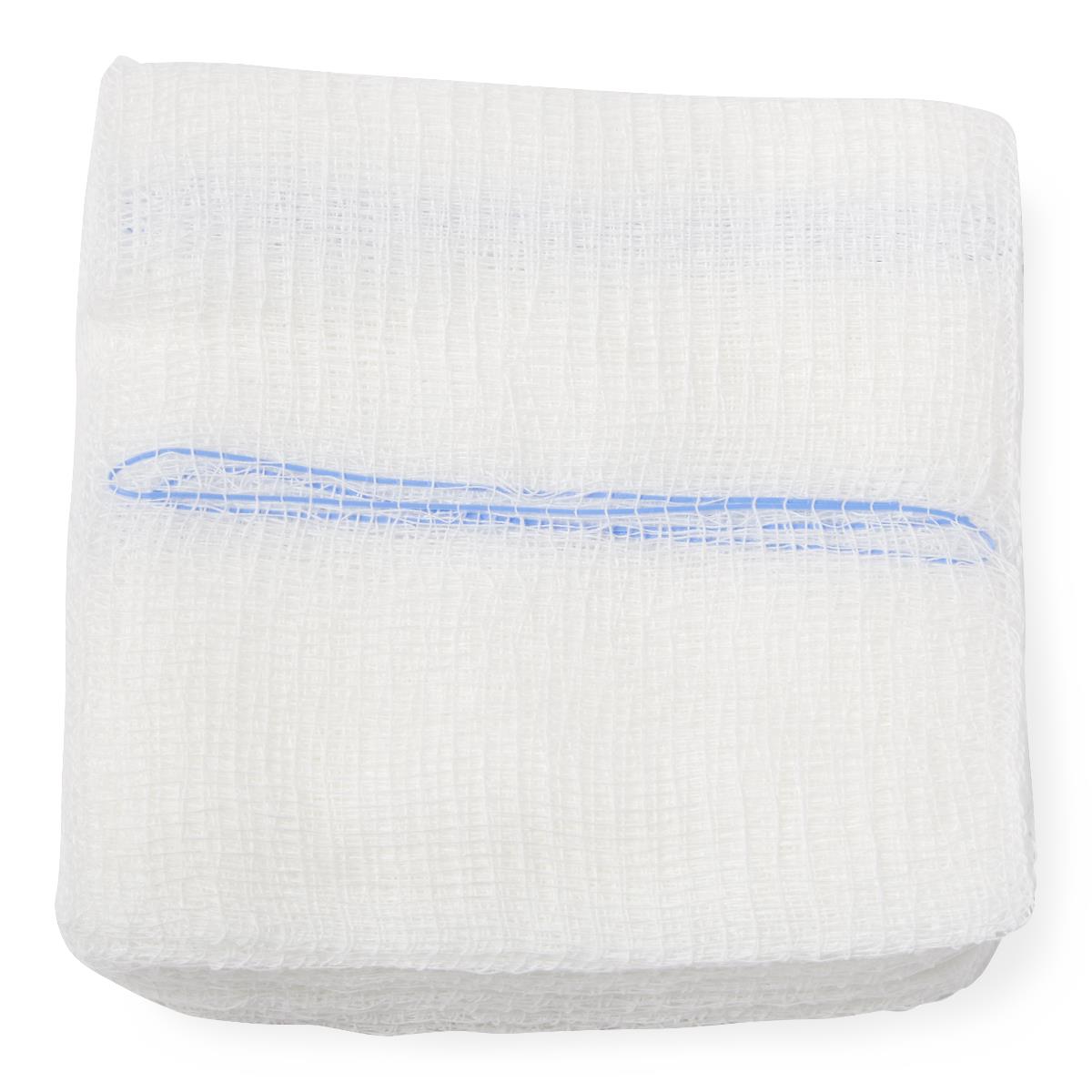 Medline Sterile 100% Cotton X-ray Detectable Gauze Sponges