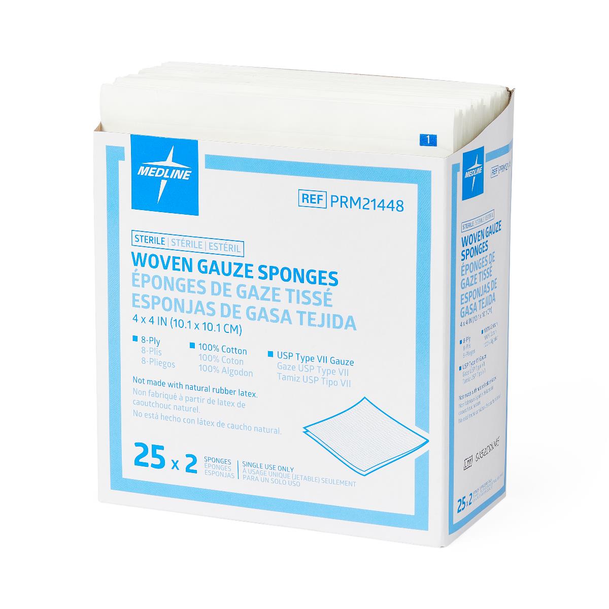 Medline Woven Sterile Gauze Sponges