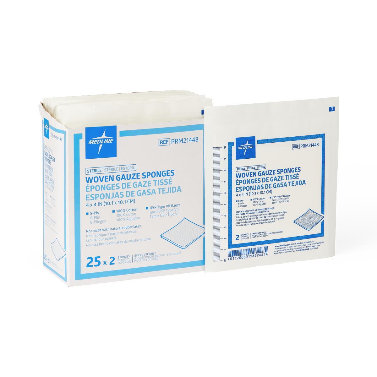 Medline Woven Sterile Gauze Sponges - BeHope