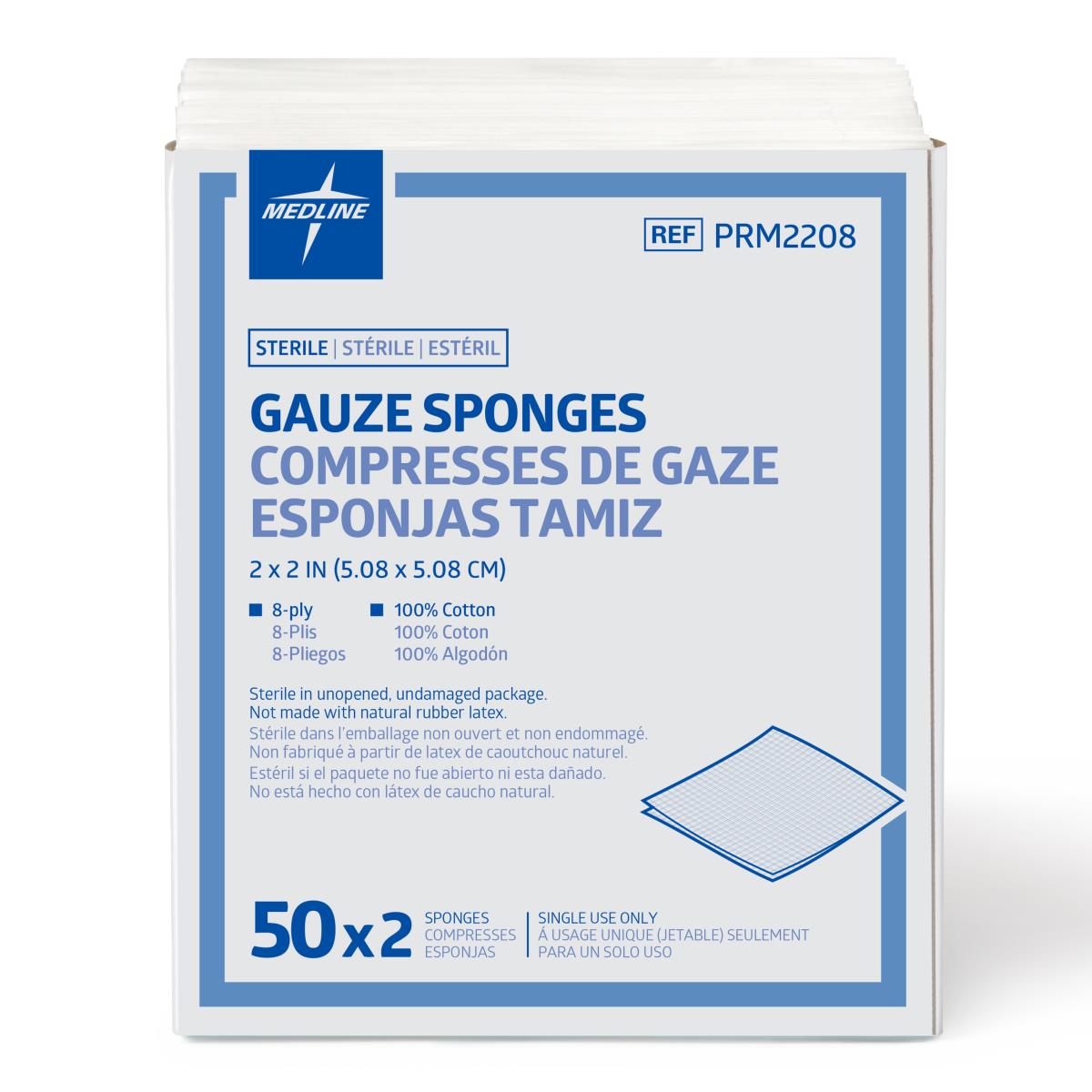 Medline Sterile Woven Gauze Sponges