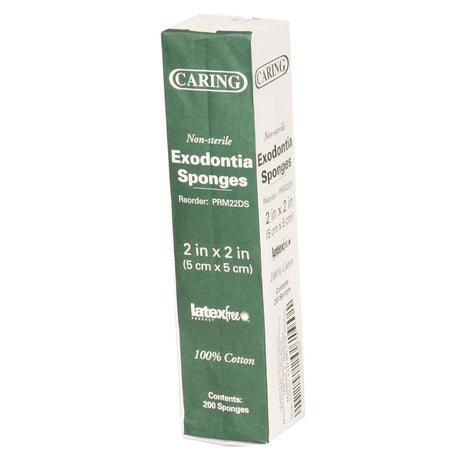 Medline Cotton Filled Nonsterile Dental Sponge - BeHope