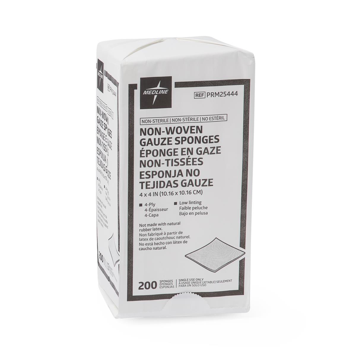 Medline Nonsterile Nonwoven Gauze Sponges - BeHope
