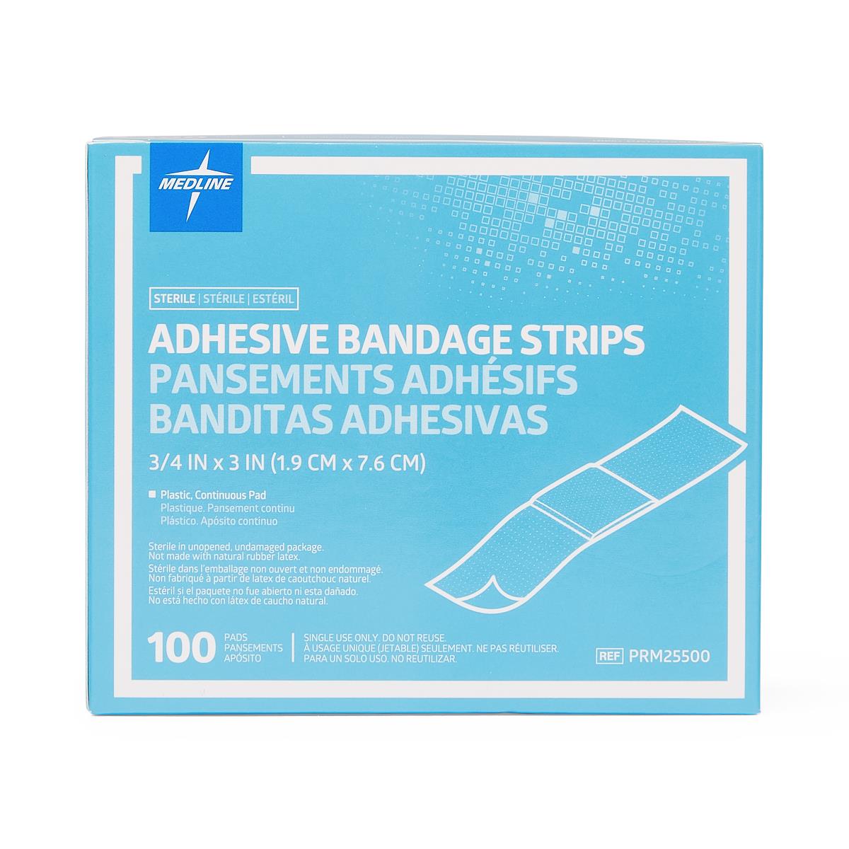 Medline Plastic Adhesive Bandages