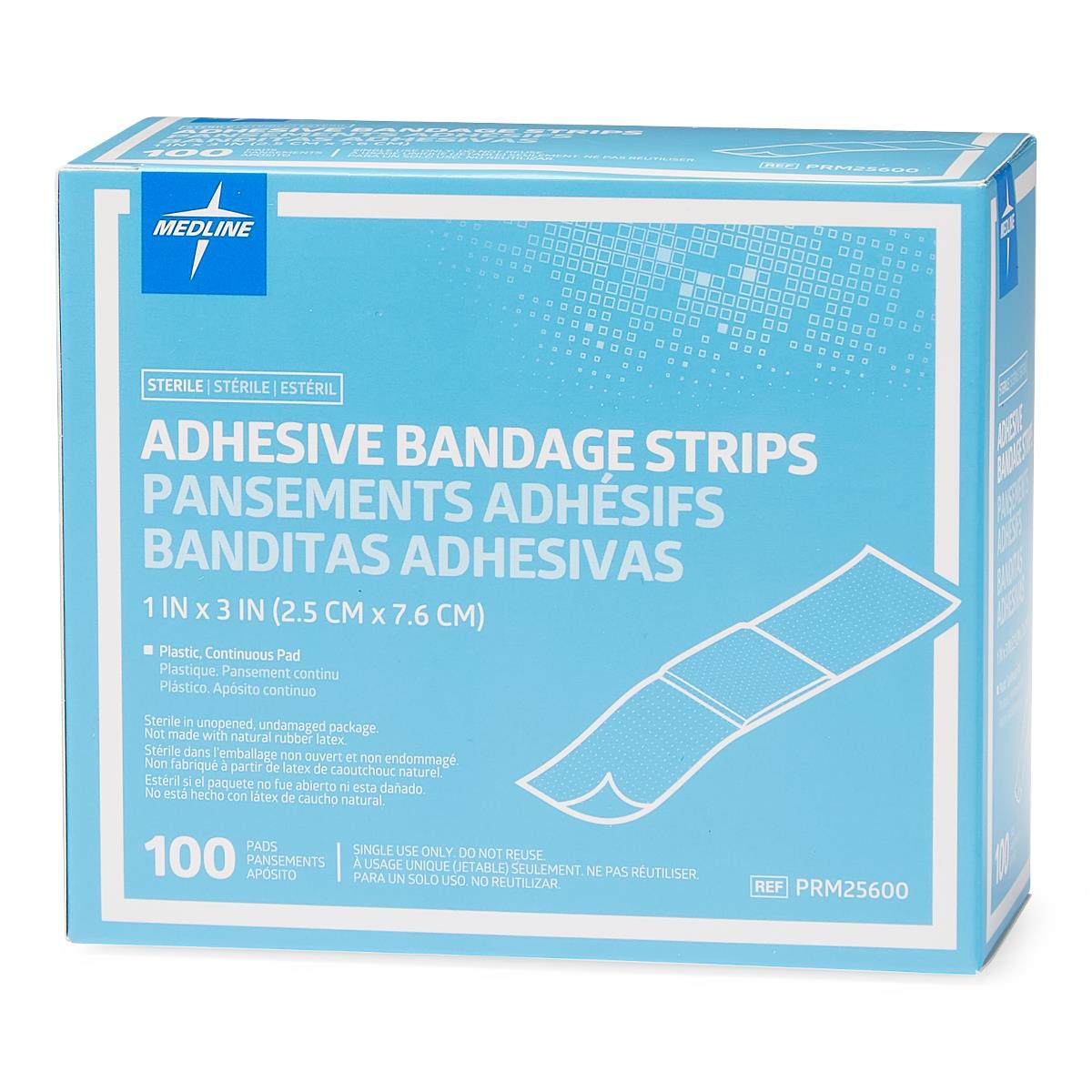 Medline Plastic Adhesive Bandages