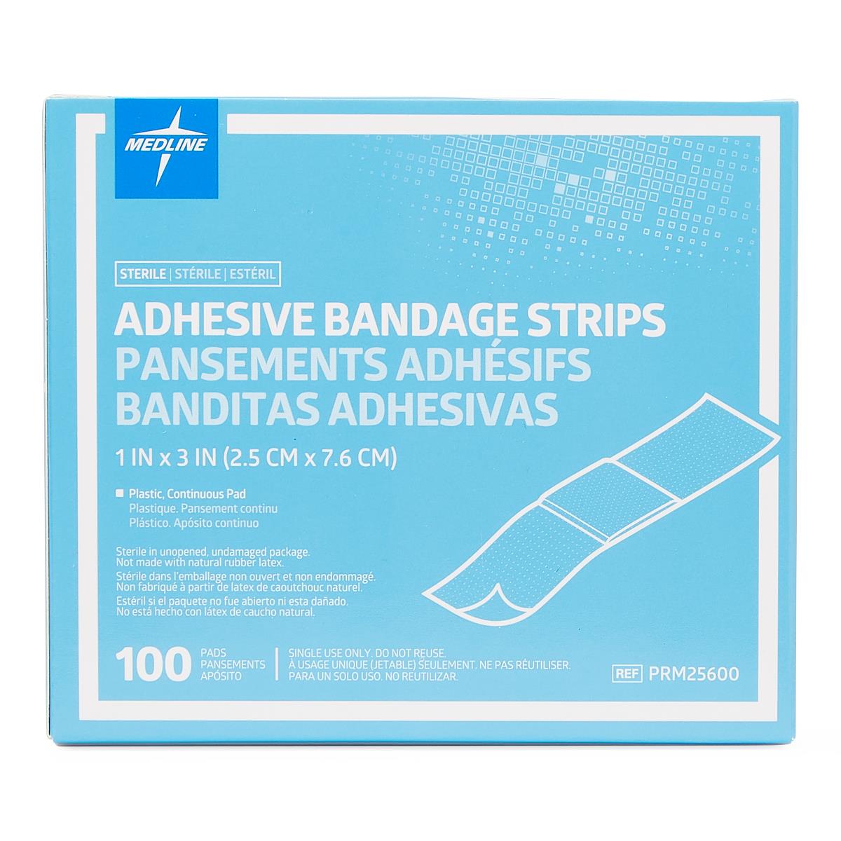 Medline Plastic Adhesive Bandages
