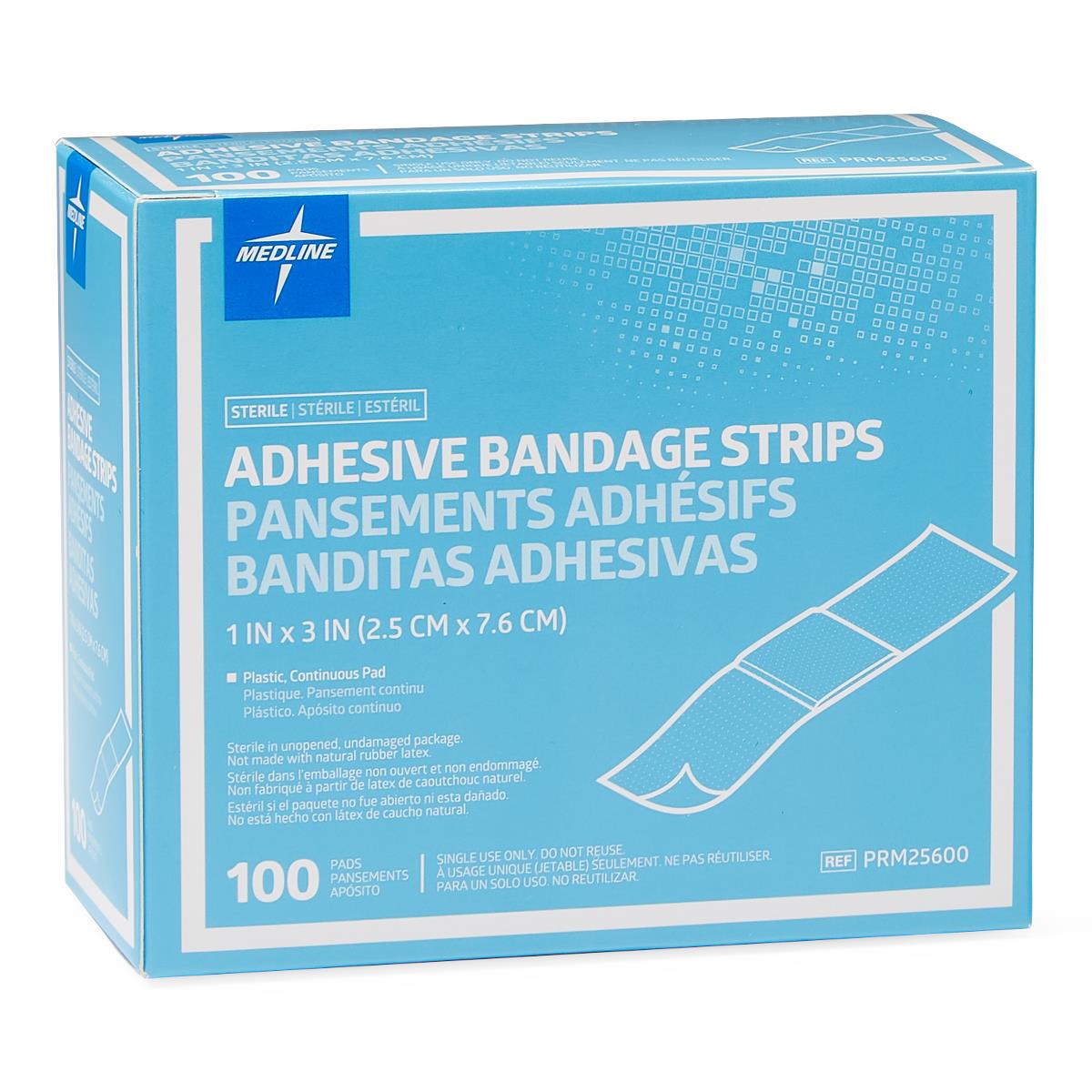 Medline Plastic Adhesive Bandages