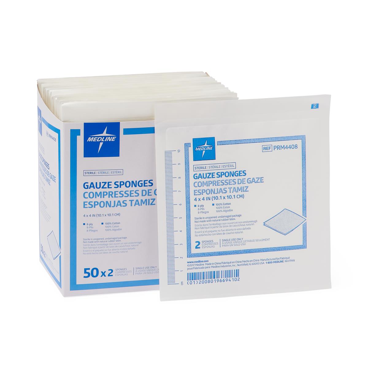 Medline Woven Sterile Gauze Sponges - BeHope