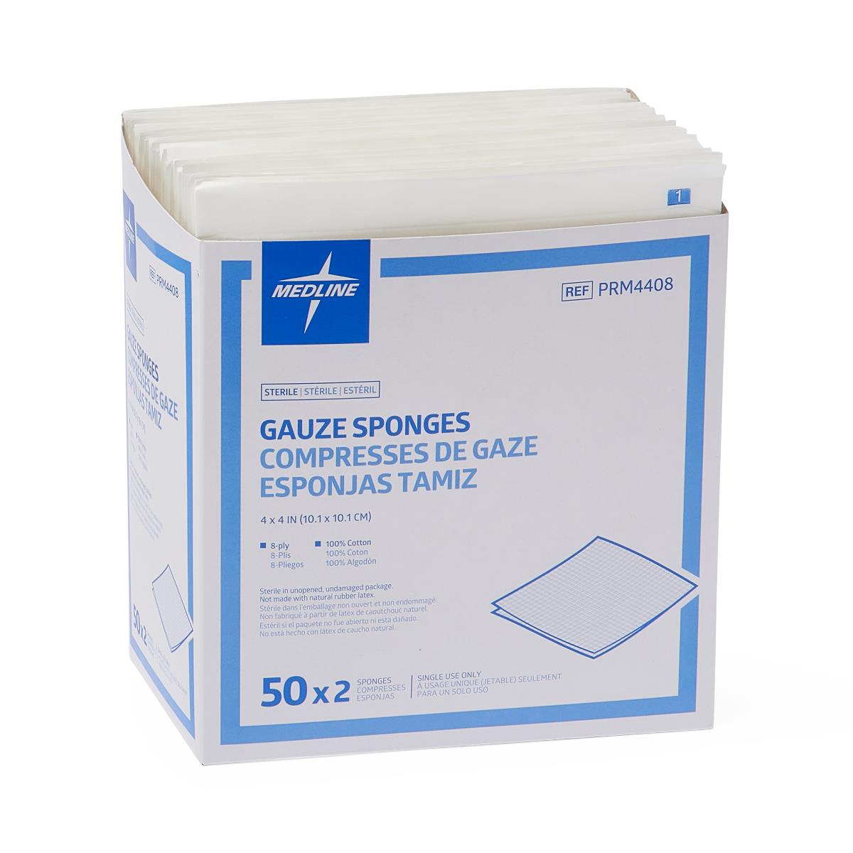 Medline Woven Sterile Gauze Sponges