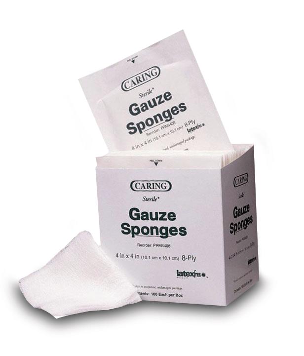 Medline Sterile Woven Gauze Sponges